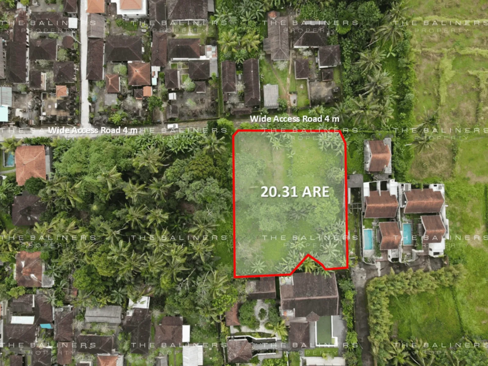 FREEHOLD LAND OPPORTUNITY IN PRIME UBUD RESIDENTIAL AREA