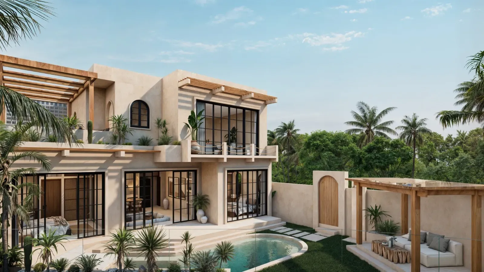 ROOFTOP PLUNGE POOL VILLA IN BALANGAN WITH 18% ROI POTENTIAL