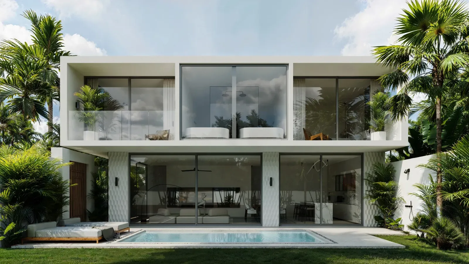 TWO LEVEL ULUWATU VILLA WITH OCEAN DISTRICT ACCESS AND 11% ROI POTENTIAL